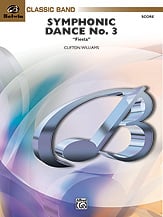 Symphonic Dance No. 3 band score cover Thumbnail